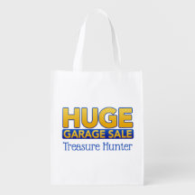 Garage Sale Treasure Hunter Reusable Matkasse