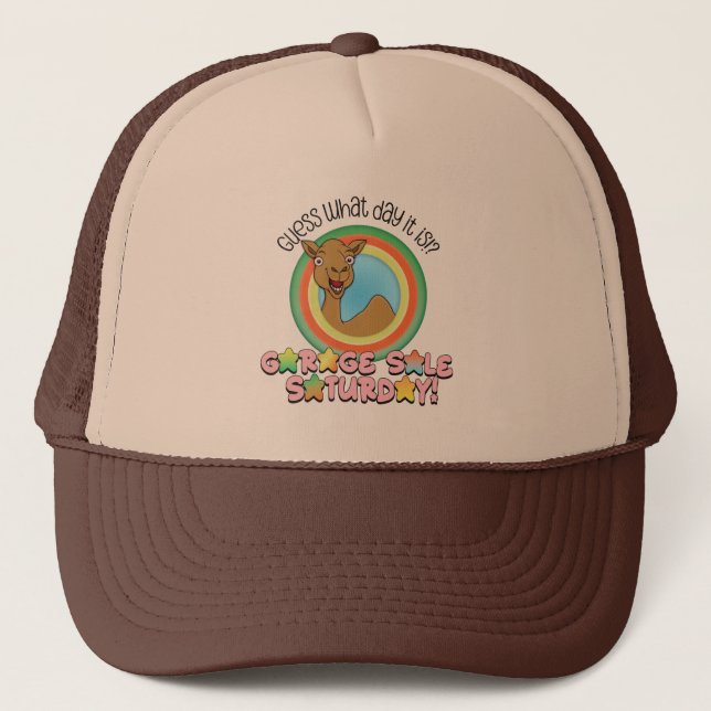 Garage Sale Trucker Hatt — Gissa Vilken Dag Det Är Keps (Framsida)