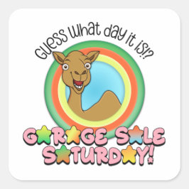 Garage Salu Klistermärken — Gissa vilken dag det ä