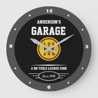 Garage Slogan any Namn Guld Car Gear Shifter Knob