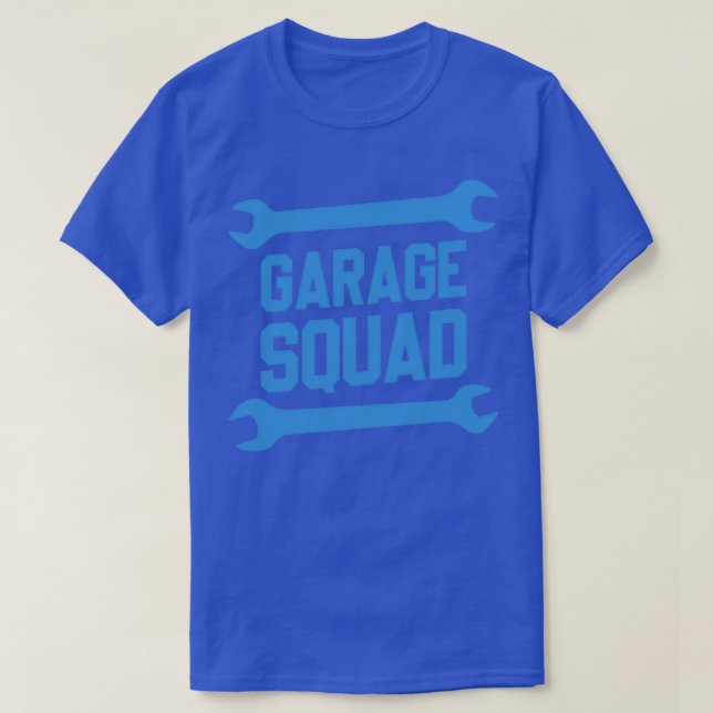 Garage Squad T Shirt (Design framsida)