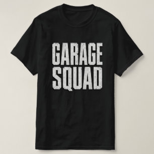 Garage Squad T-shirt, mekanikerpresent T Shirt