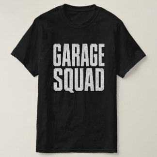 Garage Squad T-shirt, mekanikerpresent T Shirt