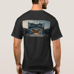 Garage Tech Upgrade herr svart T-shirt baksida
