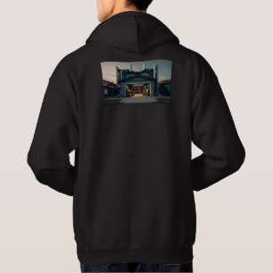 Garage Tech Upgrade svart hoodie med kapuschong bk