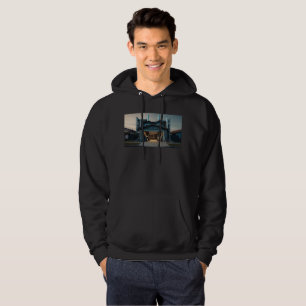 Garage Tech Uppgradera herr svart hoodie