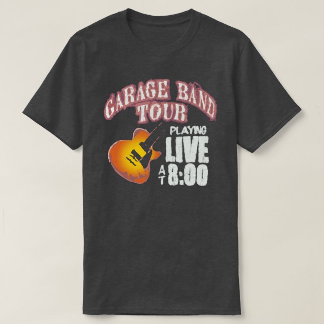 GarageBand Tour Tee (Design framsida)