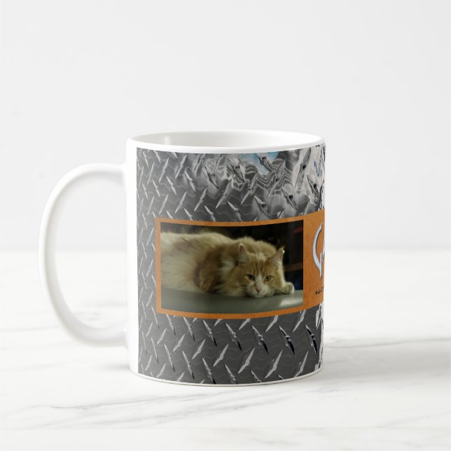 garagecatmugg kaffemugg (Vänster)