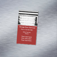 Garagedörren servar