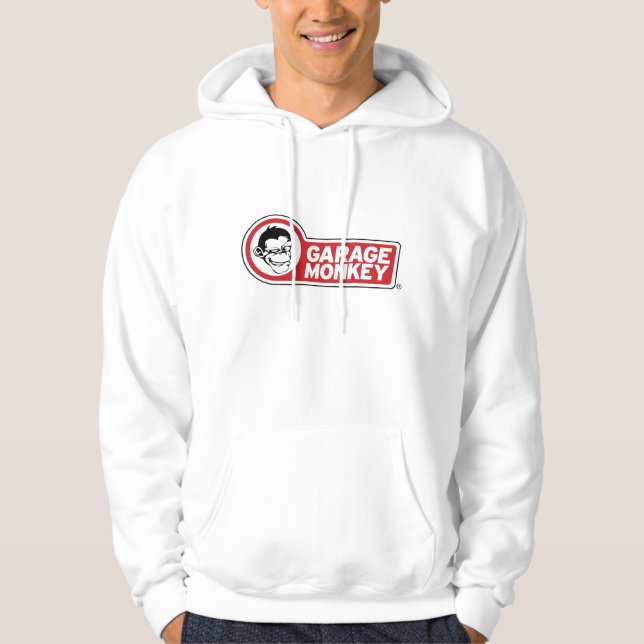 GarageMonkey Hoodie (Framsida)