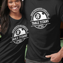 Garantier Bassäng Klubb Team League Namn Year Spon T Shirt