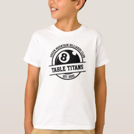 Garantier Bassäng Klubb Team League Namn Year Spon T Shirt