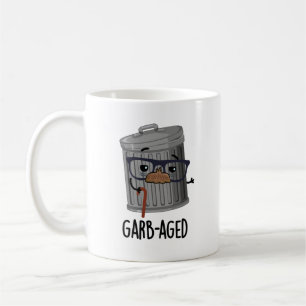 Garb-åldras Funny Sopor Can Pun Kaffemugg