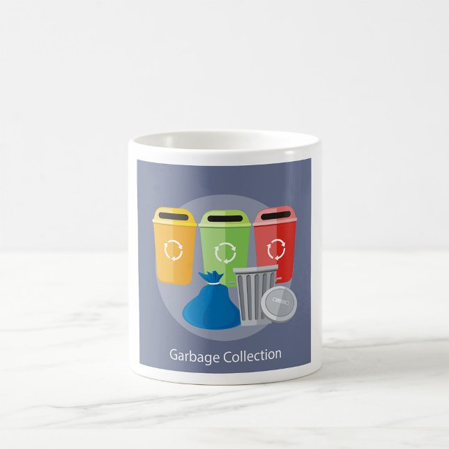 Garbage Collection Recycling Kaffemugg (Skapare uppladdad)