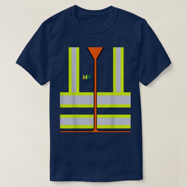Garbage Man Costume City Trash Truck Driver Kids T T Shirt (Design framsida)