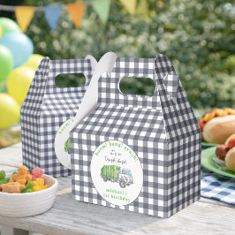 Garbage Trash Truck Birthday Personalized Presentaskar