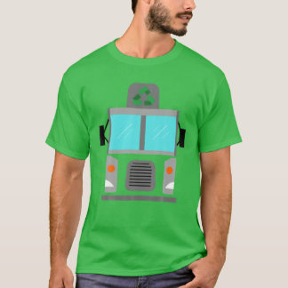 Garbage Truck Driver Halloween Costume Toddler Boy T Shirt