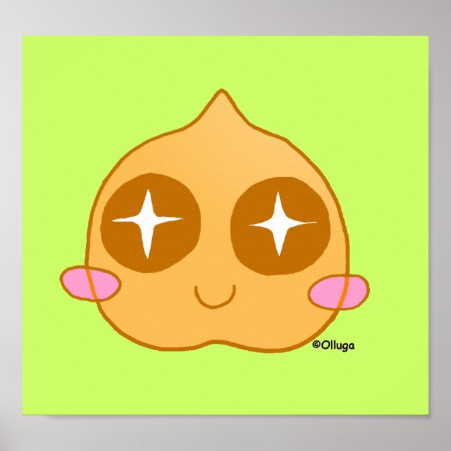 Garbanzo kawaii poster (Framsidan)