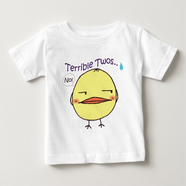 Garbanzo~ ruskiga Twos. Begynna T-tröja Tee (Framsida)