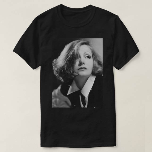 Garbo BW Poster1 T Shirt (Design framsida)