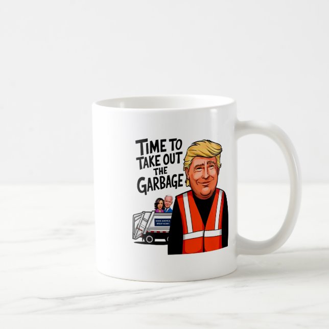 Garbyge för trumman 2024, kul att ta ut Garg Kaffemugg (Höger)