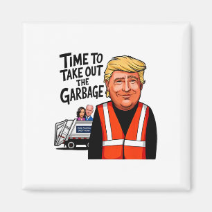 Garbyge för trumman 2024, kul att ta ut Garg Magnet