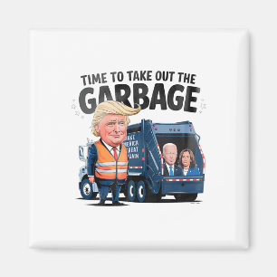 Garbyge för trumman 2024, kul att ta ut Garg Magnet