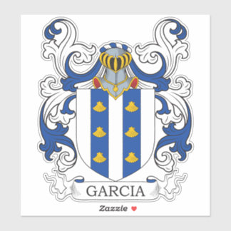 Garcia Family Crest Klistermärken