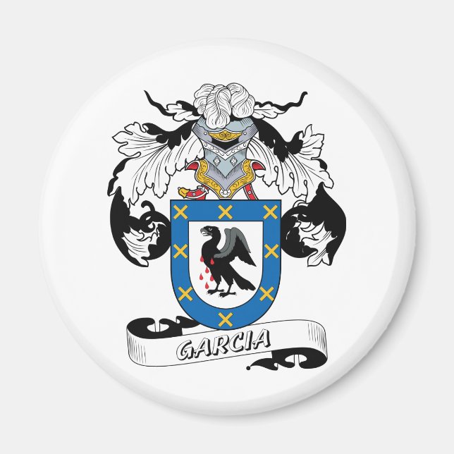 Garcia Family Crest Magnet (Framsidan)