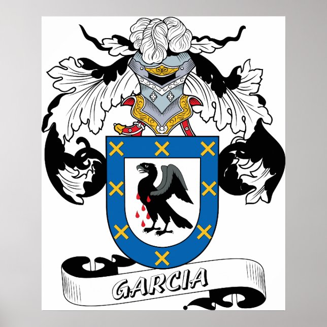 Garcia Family Crest Poster (Framsidan)