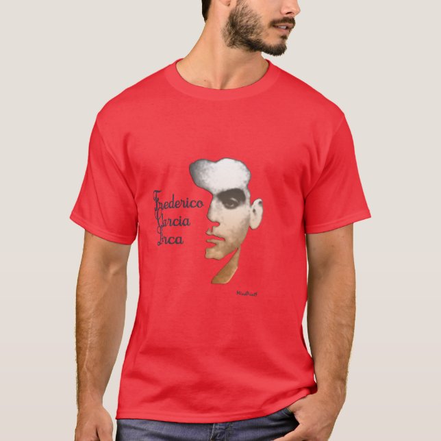 García Lorca Tee Shirt (Framsida)