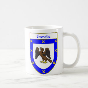 Garcia vapensköld-/familjvapensköld kaffemugg