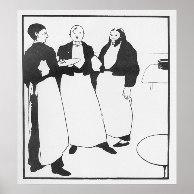 Garcons de Cafe Poster (Framsidan)