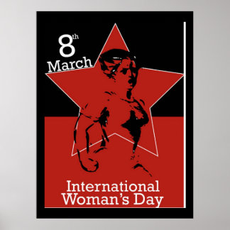 Garcya_hälsning_card03 Internationell Womens Day Poster
