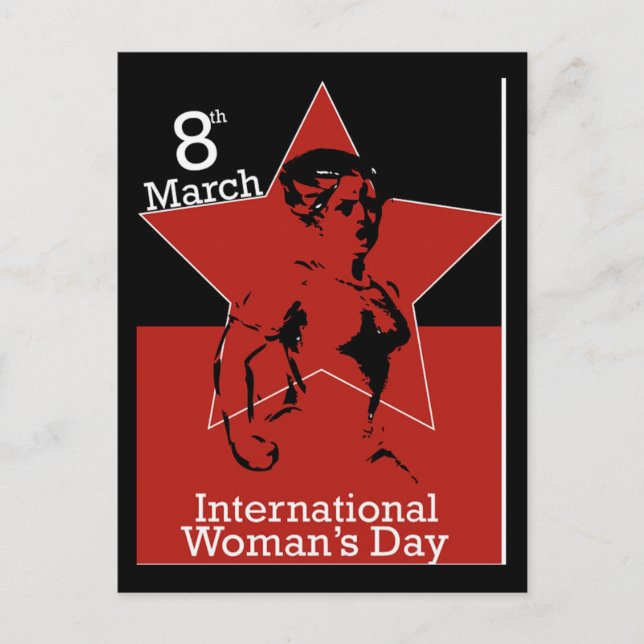 Garcya_hälsning_card03 Internationell Womens Day Vykort (Framsida)