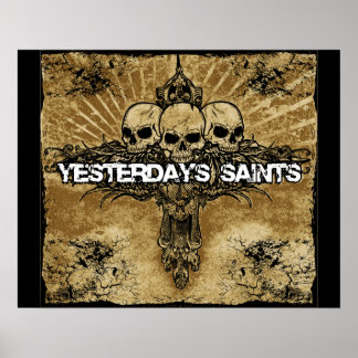 Gårdagens Logotyp Saints Poster