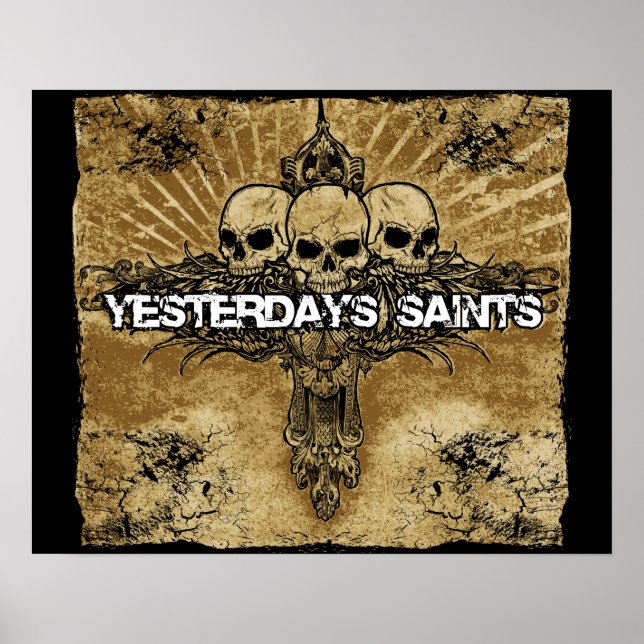 Gårdagens Logotyp Saints Poster (Framsidan)