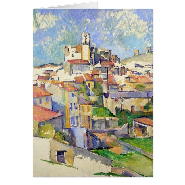 Gardanne (Aix-en-provence) Paul Cézanne Hälsningskort (Framsidan)
