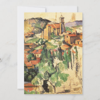 Gardanne-byn av Paul Cezanne, Vintage Art