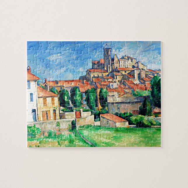 Gardanne (Vågrät View) från Paul Cezanne Pussel (Horisontell)