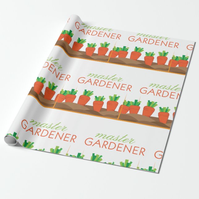 Gårdarträdgårdsmästare Presentpapper (Utrullad)