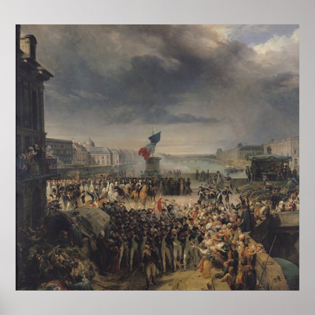 Garde Nationale de Paris Poster (Framsidan)