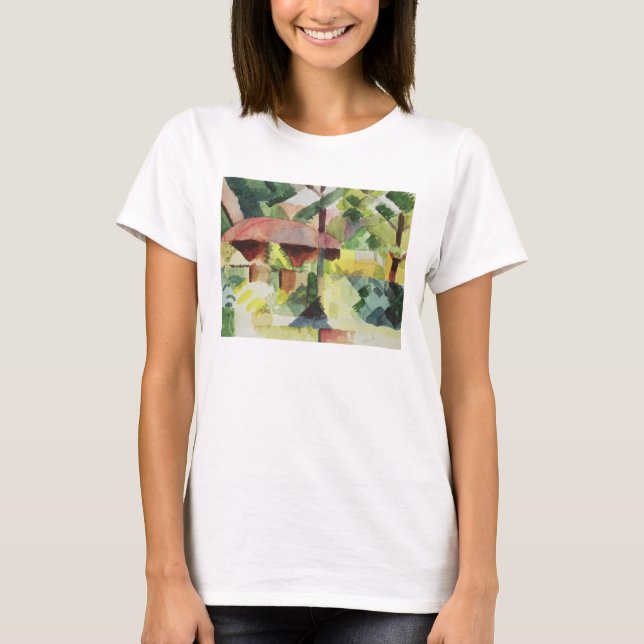 Garden, 1914 (w/c on papper) t-shirt (Framsida)
