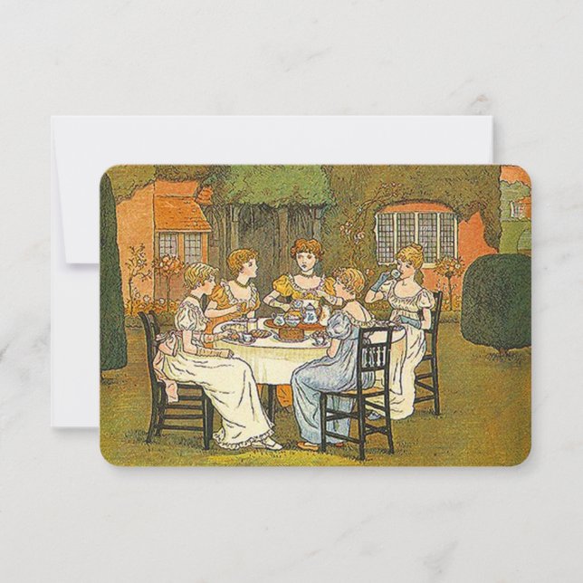 Garden Aeftermiddag inbjudan till högskolekvinnare (Framsida)