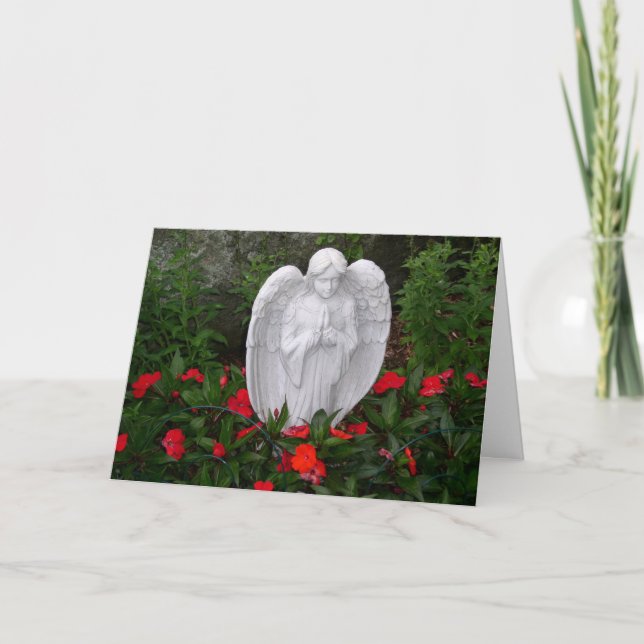 Garden Angel Thoughts Kort (Framsida)