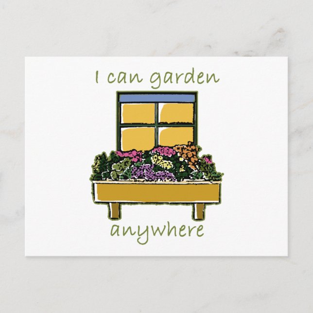 Garden Anywhere Vykort (Framsida)