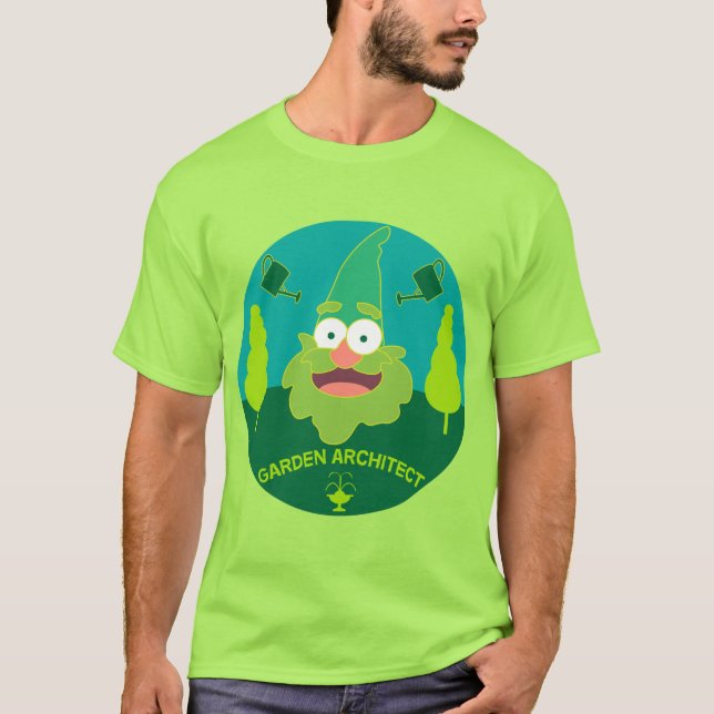 Garden Architect | Designer | Landscaper | Garden T Shirt (Framsida)