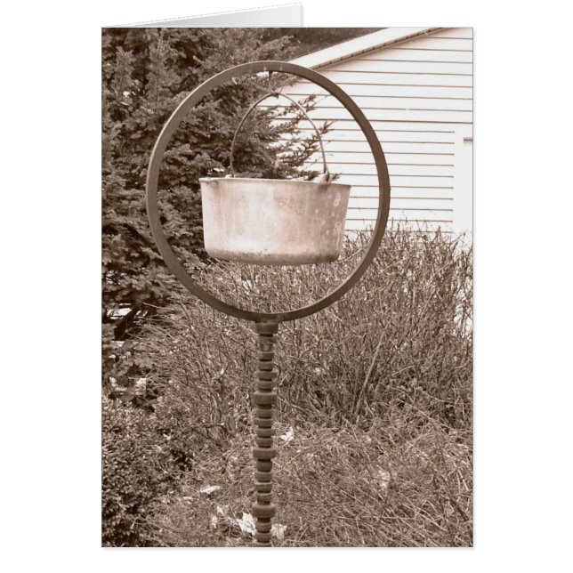 Garden Art Hälsningskort (Framsidan)