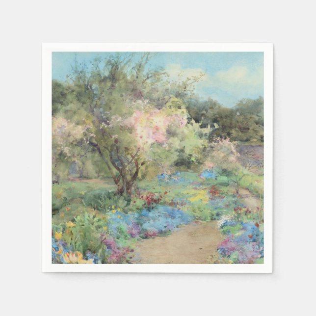Garden at at Kilmurry (av Mildred Anne Butler) Pappersservett (Framsidan)