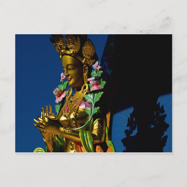 GARDEN AV 1 000 BUDDHAS VYKORT (Framsida)